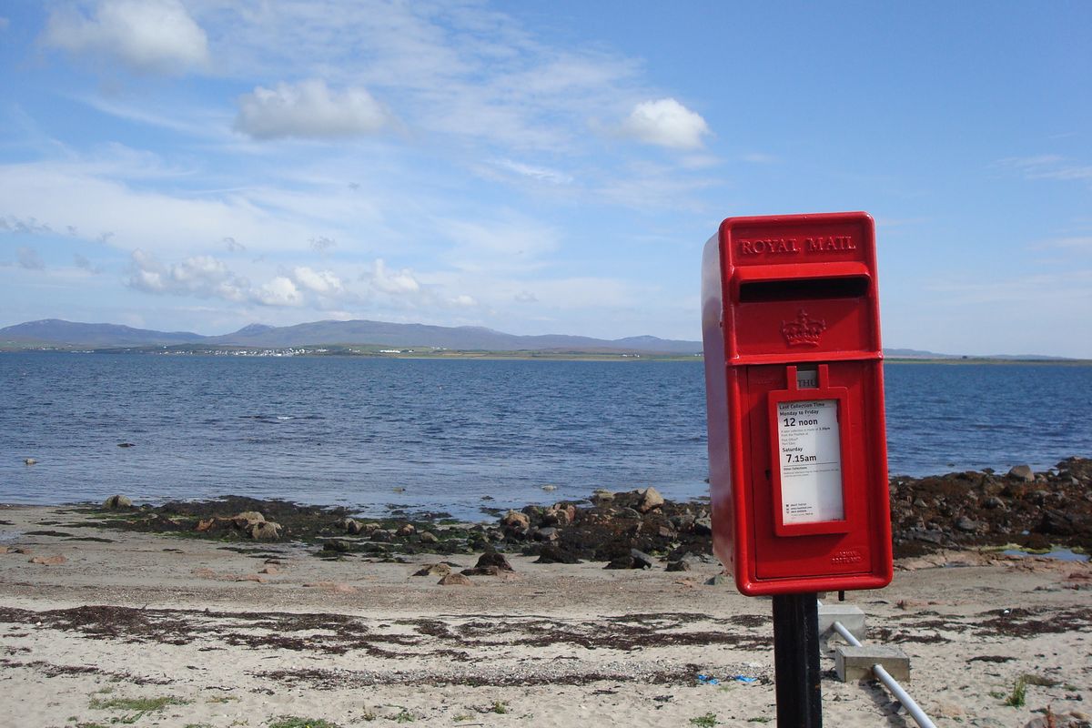 letterbox by the sea